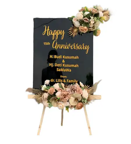 Papan Bunga Akrilik Tlogorejo